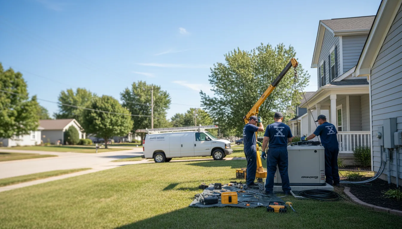 Generator Installation in Zeigler, IL near me